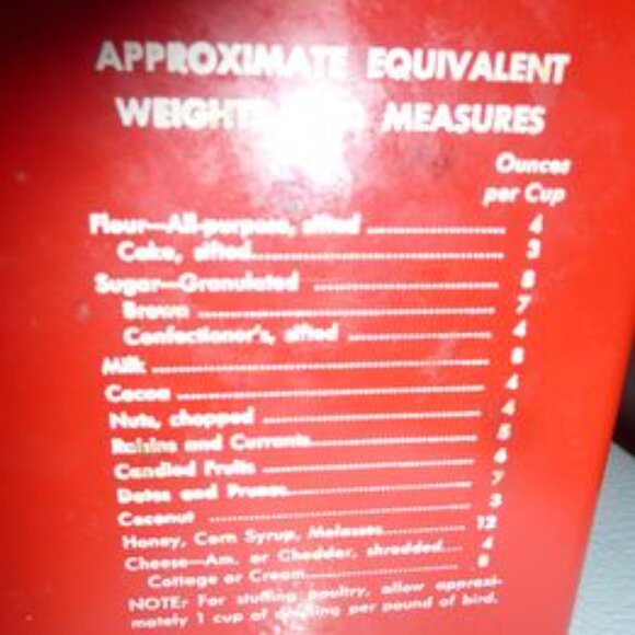 Antique 1960s Hanson Recipe Scale Model 1308 - Picture 6 of 7